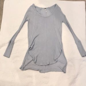 Light Blue Free People Tunic